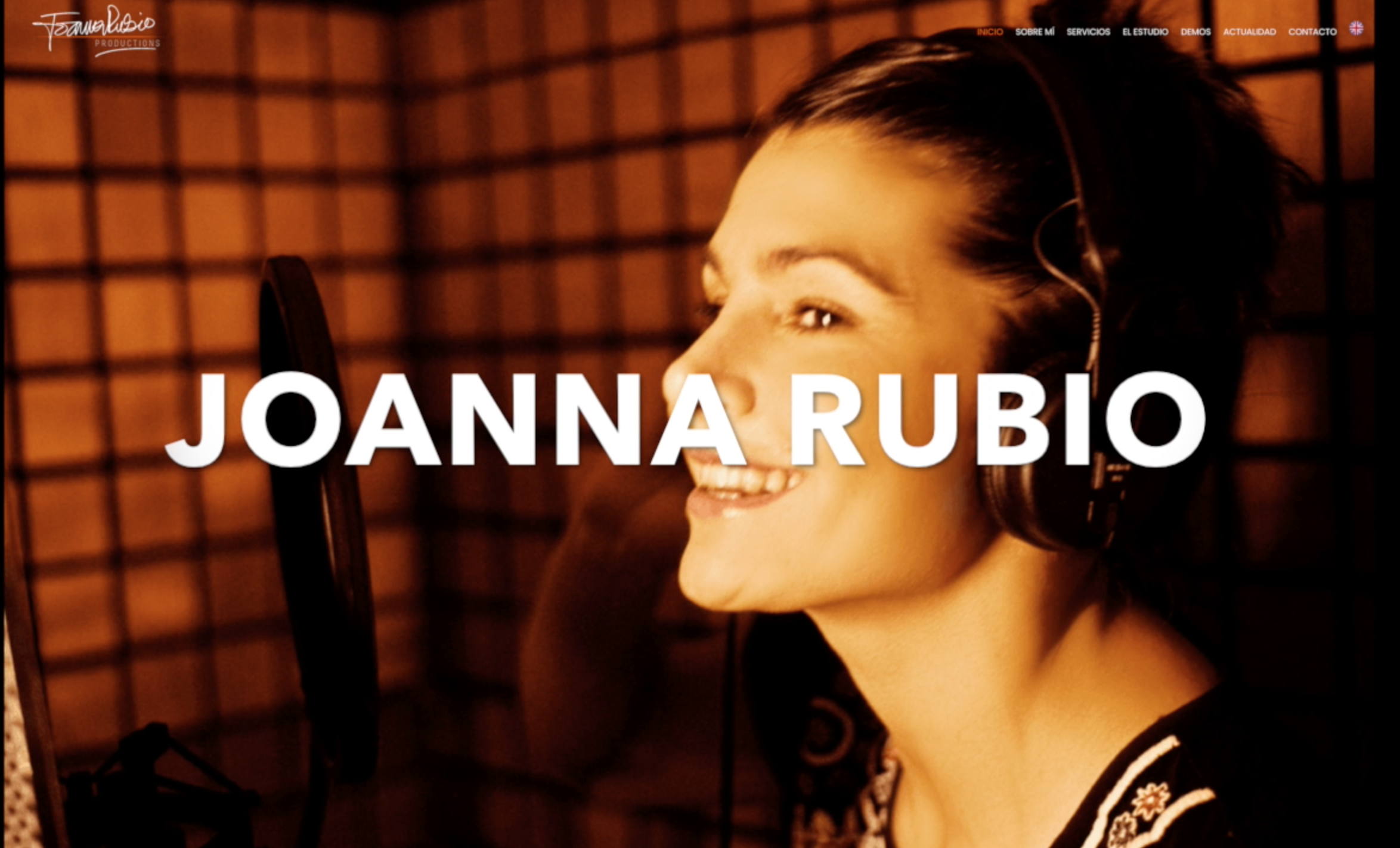 Locutora Online Joanna Rubio. Voz de anuncio . EspaÃ±a La voz mas oida en Internet