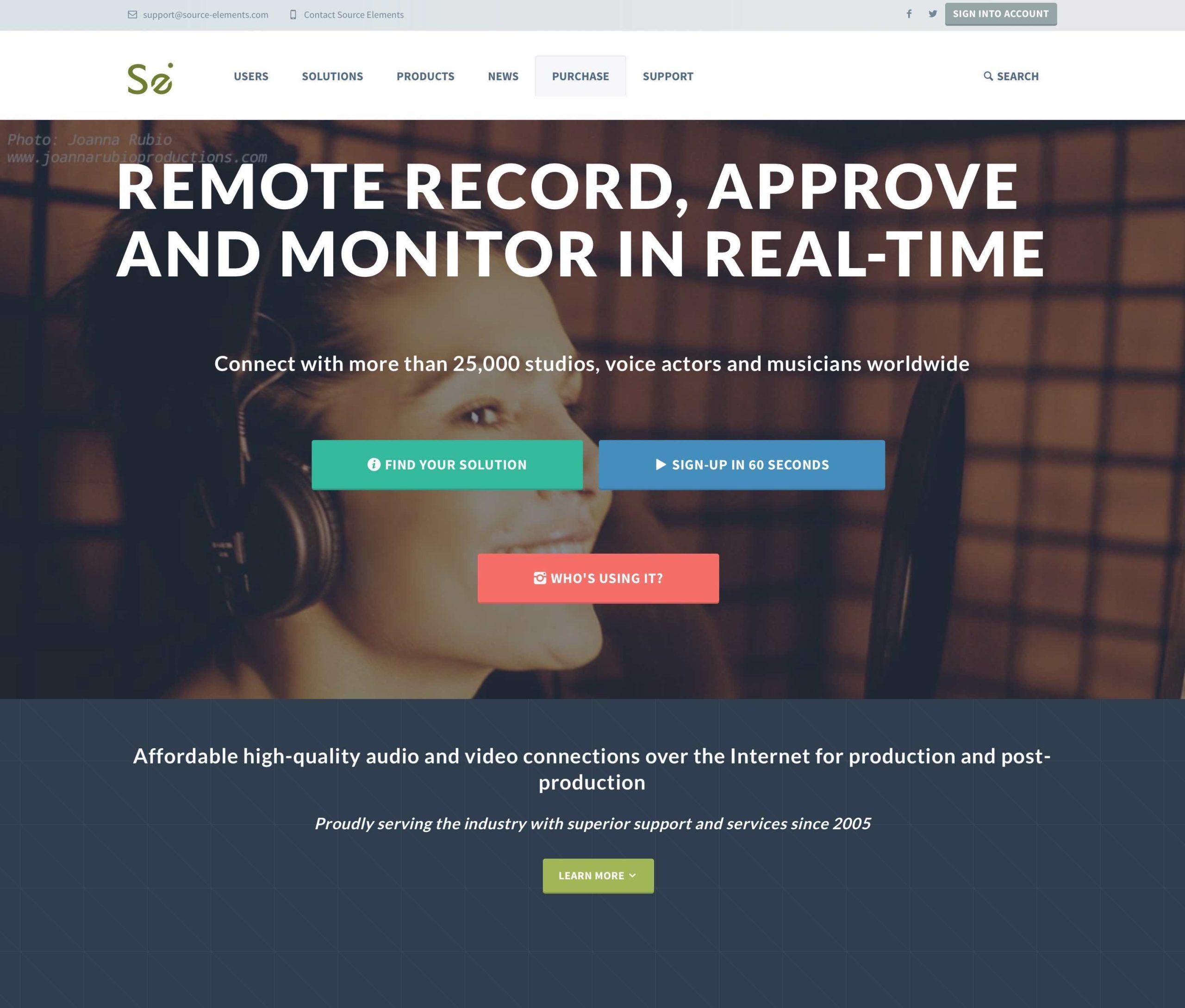 Software útil para el Estudio de grabación profesional de Joanna Rubio